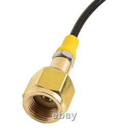 Heavy Duty Tank Charging Adapter with 36'' Hose Converts CGA320 to CGA320