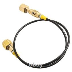 Heavy Duty Tank Charging Adapter with 36'' Hose Converts CGA320 to CGA320