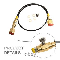 Heavy Duty Tank Charging Adapter with 36'' Hose Converts CGA320 to CGA320