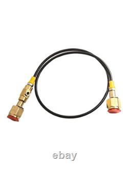 Heavy Duty Tank Charging Adapter with 36'' Hose Converts CGA320 to CGA320