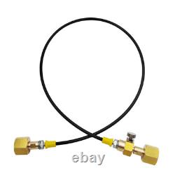 Heavy Duty Tank Charging Adapter with 36'' Hose Converts CGA320 to CGA320