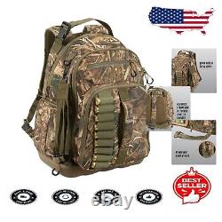 Heavy-Duty Water-Resistant Hunting Daypack with Multi-Compartment Storage
