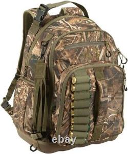Heavy-Duty Water-Resistant Hunting Daypack with Multi-Compartment Storage