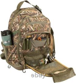 Heavy-Duty Water-Resistant Hunting Daypack with Multi-Compartment Storage