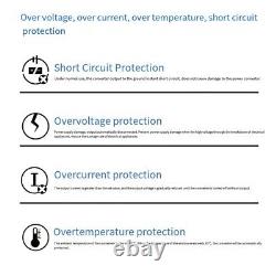 Heavy Duty Waterproof DC Converter for Cars Steps Voltage from 12 to 28