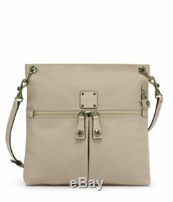 Henri Bendel Jetsetter Messenger Crossbody Cashmere/neutral Color Nwt New