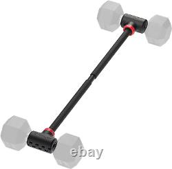 Hyperbell Dumbbell Converter Convert Dumbbells to Barbell Set and Kettlebell