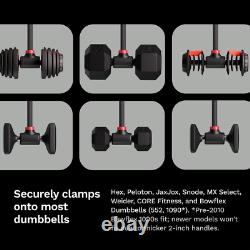 Hyperbell Dumbbell Converter Convert Dumbbells to Barbell Set and Kettlebell