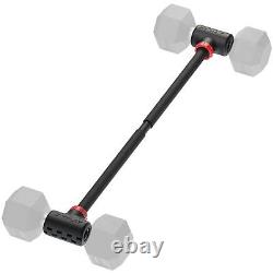 Jayflex Hyperbell Bar Convert Dumbbells to Barbell Set for Home Fitness A