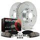K1517 Powerstop 2-wheel Set Brake Disc And Pad Kits Front New For Chevy Corvette