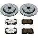 K4913-26 Powerstop Brake Disc And Pad Kits 2-wheel Set Front New For Chevy