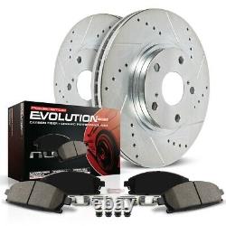 K5159 Powerstop 2-Wheel Set Brake Disc and Pad Kits Rear New for Chevy Corvette