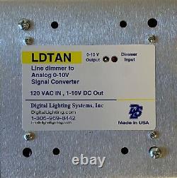 LDTAN Converter for 120 VAC dimmer to 0-10V control for LED drivers MADE IN USA