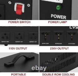 LVYUAN 3000 Watt Voltage Converter Transformer Heavy Duty Step Up/Down AC Power