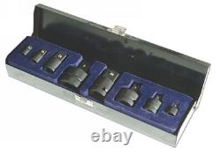 Laser 3309 Impact Square Drive Adaptor Converter Tool Set 8pce Storage Case