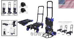Lightweight 18LB Heavy-Duty Folding Hand Truck with 330LB Capacity & Storage Bag