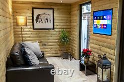 Luxury Garden Room, Log Cabin, Summer House converted shipping container