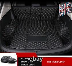 Luxury Tailored anti-dirt PU leather full coverage boot liner for AUDI A3