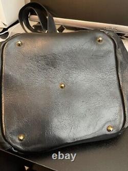 MARINO ORLANDI Bucket Bag Backpack Convertible Sling Pure Leather Handbag