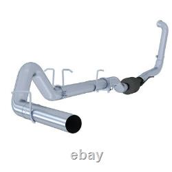 MBRP 4 Turbo Back Aluminized Steel Exhaust For 2003-2007 Ford 6.0L Powerstroke