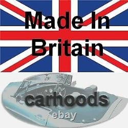 MG T-Type MGTF TF (1953-55) Black Heavy Duty Vinyl Car Hood Soft Top Roof NEW