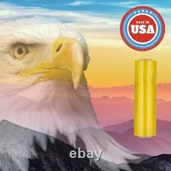 Machine Stretch Wrap 20 x 5000' 80 Gauge 1 Roll Dark Yellow Shrink Film