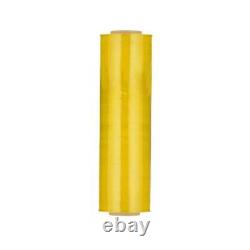 Machine Stretch Wrap, 20 x 5000' 80 Gauge Tinted Yellow Shrink Film 2 Rolls