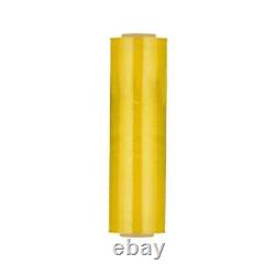 Machine Stretch Wrap 20x5000' 63 Gauge Dark Yellow Banding Shrink Film 2 Rolls