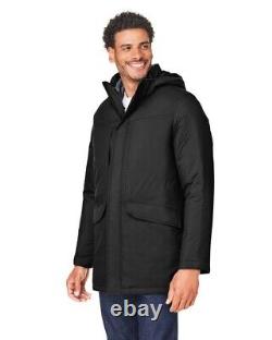 Men's Heavy Duty 3-in-1 Winter Coat Black Insulated Super Warm 365 Inspire