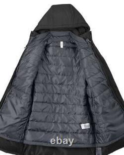 Men's Heavy Duty 3-in-1 Winter Coat Black Insulated Super Warm 365 Inspire