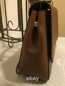 Michael Kors Medium Brown Saffiano Leather Shoulder/ Handbag NWT