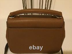 Michael Kors Medium Brown Saffiano Leather Shoulder/ Handbag NWT