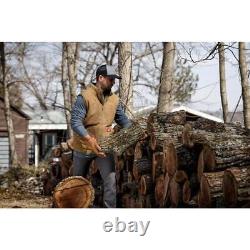 Milwaukee Vest 48 3X-Large Men'S Heavy-Duty Sherpa-Lined In Brown (5- Pockets)