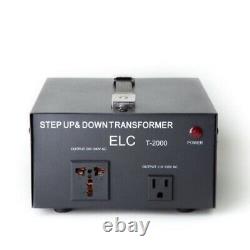 NEW 2000 W Watts Step Up/Down Voltage Converter Transformer