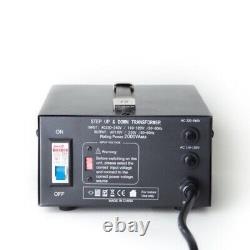 NEW 2000 W Watts Step Up/Down Voltage Converter Transformer