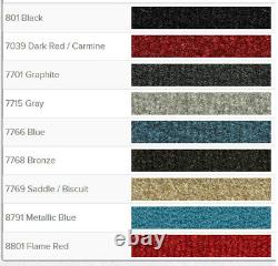 New! 1978 1987 Chevy Corvette Convertible Replacement Carpet Set Pick Color