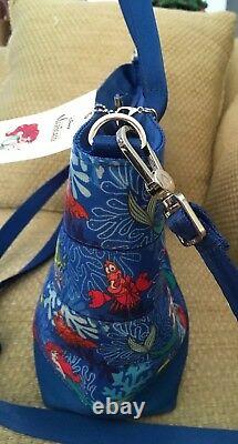 Nwt Disney Harveys Little Mermaid Mini Streamline Tote Crossbody Sold Out Htf