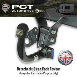 PCT Detachable Swan Neck Towbar For Range Rover Evoque 3 Door Convertible 16-19