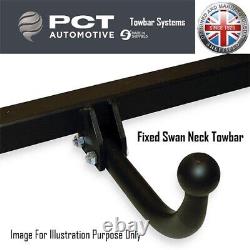 PCT Fixed Swan Neck Towbar For Audi A3 Convertible 2016 2020