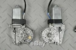 Pair Of Heavy Duty New Jaguar Xjs Window Regulator Motor Convertible Jlm11002