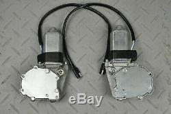 Pair Of Heavy Duty New Jaguar Xjs Window Regulator Motor Convertible Jlm11002