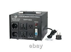 Seven Star 5000 Watts SSPP5000 Step Up-Down Voltage Converter 220V110V NEW MODEL