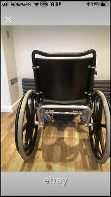 Shower Wetroom Wheelchair, Self Propelled, Heavy Duty, Could Convert to Commode