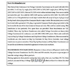 Simran AC-5000 Step Up / Down Voltage Transformer Power Converter for Convers