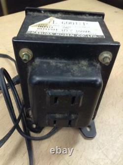 Step down transformer UL-600 KASUGA MUSEN MIJ 110V-120V to 100V Free Shipping