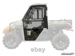 SuperATV Heavy Duty Convertible Cab Enclosure Doors for Polaris Ranger XP 1000