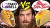 Taco Bell Vs Del Taco Taste Test Food Feuds