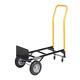 Tidoin Platform Cart 330-lbs-cap Heavy-duty Convertible 4-wheel Handle Metal