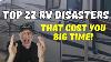Top 22 Rv Disasters That Cost You Big Time
