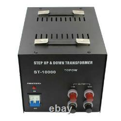 Topow 10000 Watt Step Up and Down Voltage Converter Transformer 110V and 220V